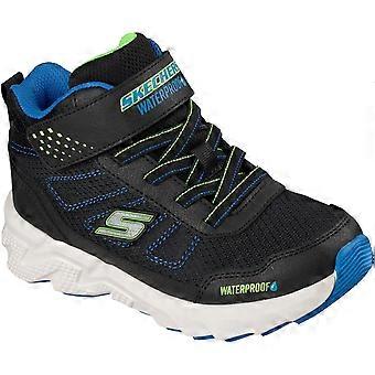 Skechers Elite Sport Tread Aquavek Boy's Black/Blue/Lime Trainers
