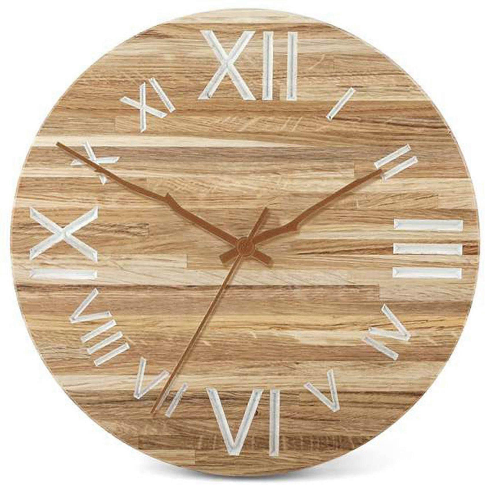 2pcs Clock Movement Mechanism With 12 Inch Walnut Hands Clock Kit
