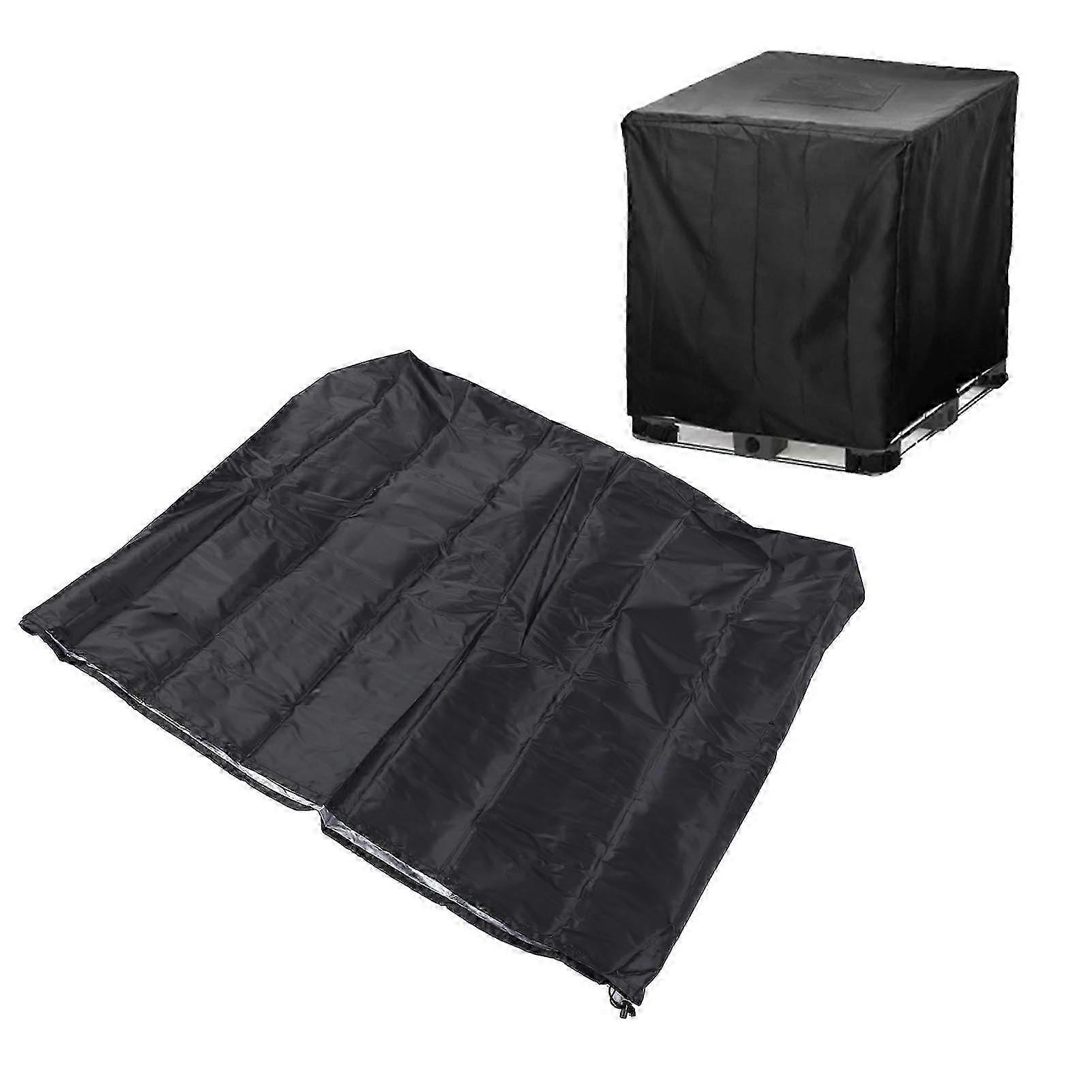 Black 210D Windproof Pallet Tarp