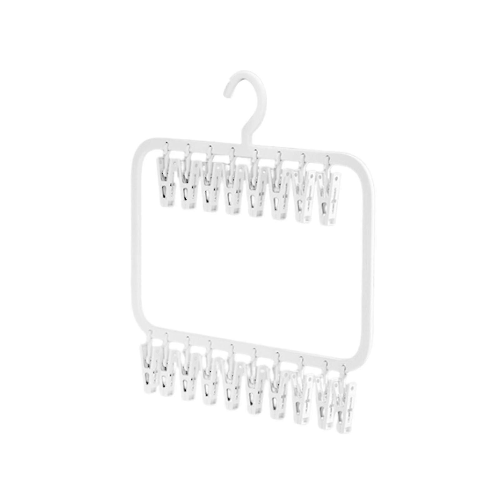 Compact Windproof Clothes Drying Rack