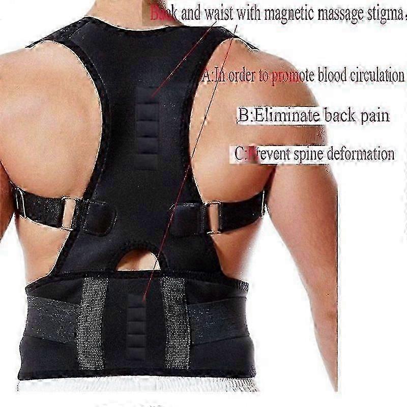 Adjustable Magnetic Upper Back Support Belt