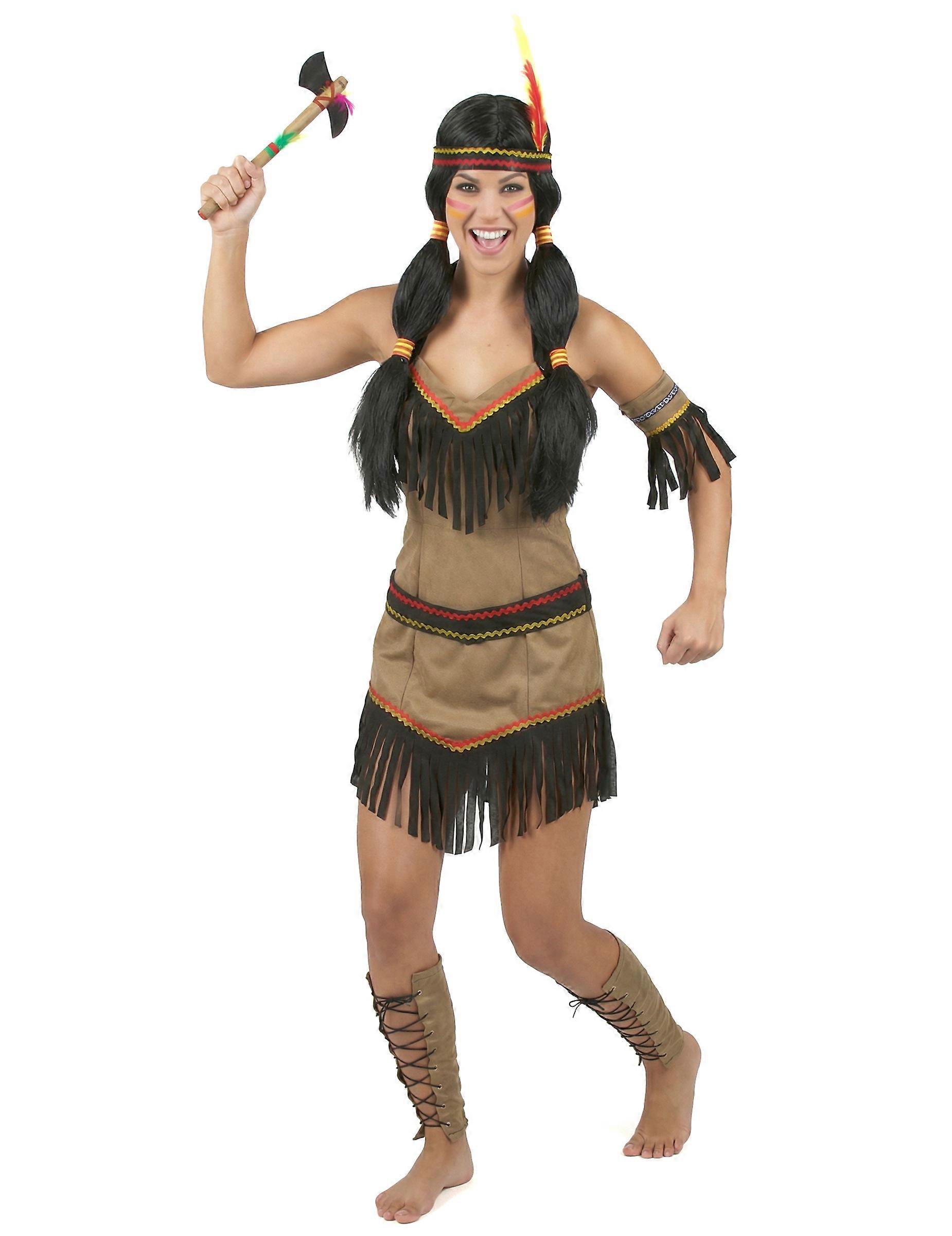 Women's backless Indian costume