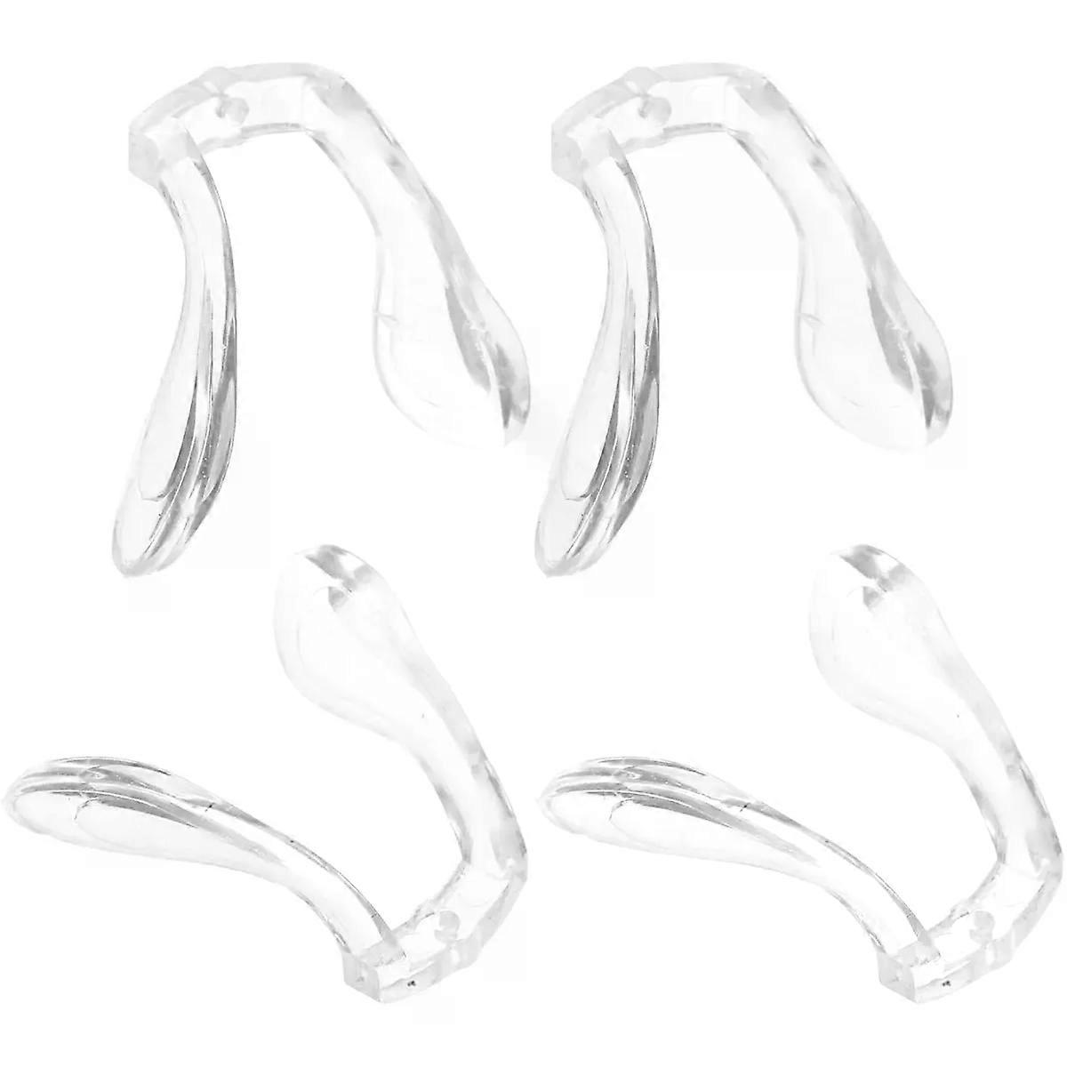 4pcs Silicone Glasses Nose Pads for Tr90 Frames U Shaped