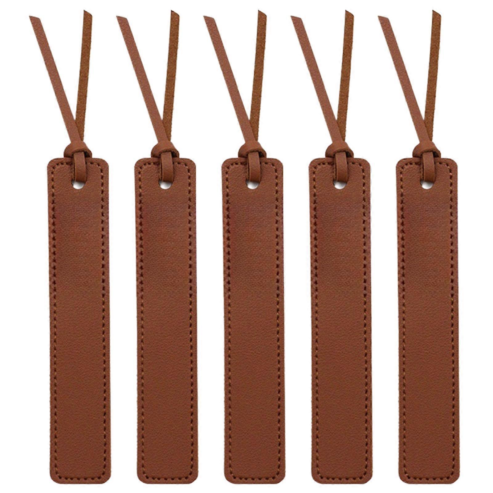 Vintage Tassel Leather Bookmarks
