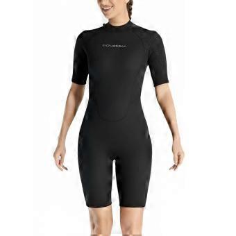 Wetsuit for Women, Short Sleeve single-Piece, 3mm Thick, Thermal, Winter