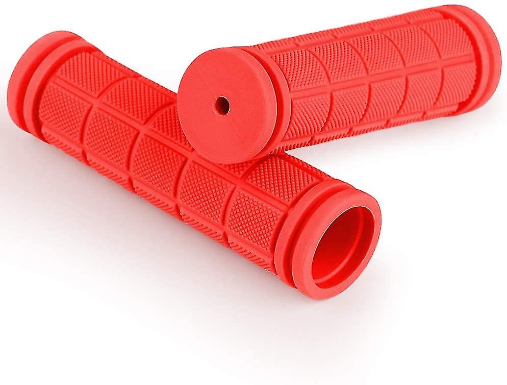 Ergonomic Bicycle Handlebar Grips Handlebar Grips 1 Pair Non-slip Soft Rubber