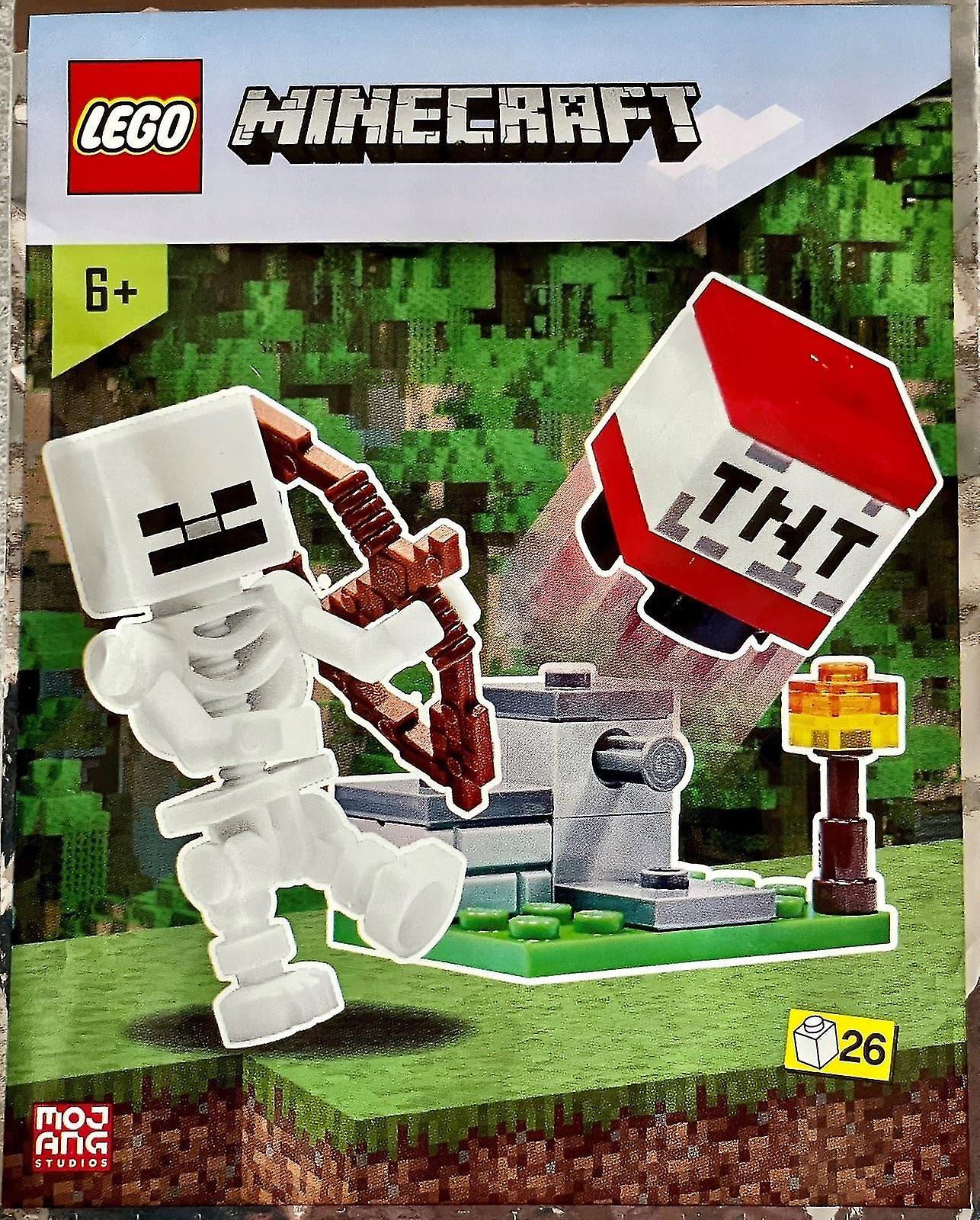 LEGO Minecraft TNT Launcher and Skeleton Foil Pack Set 662102 (Bagged)