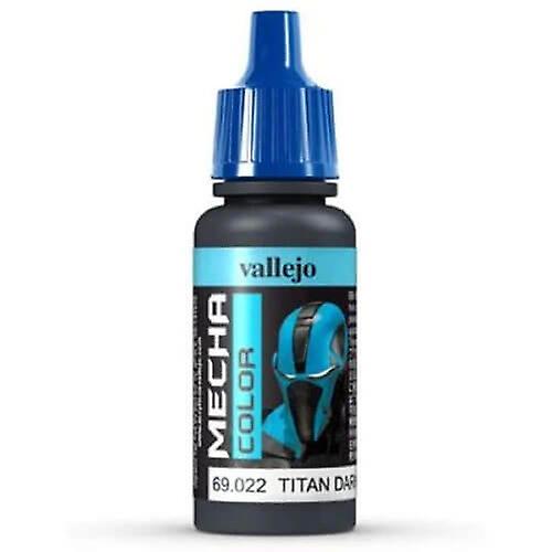 TITAN DARK BLUE Vallejo Quick Drying Mecha Colour 17mL Water Based Airbrush
