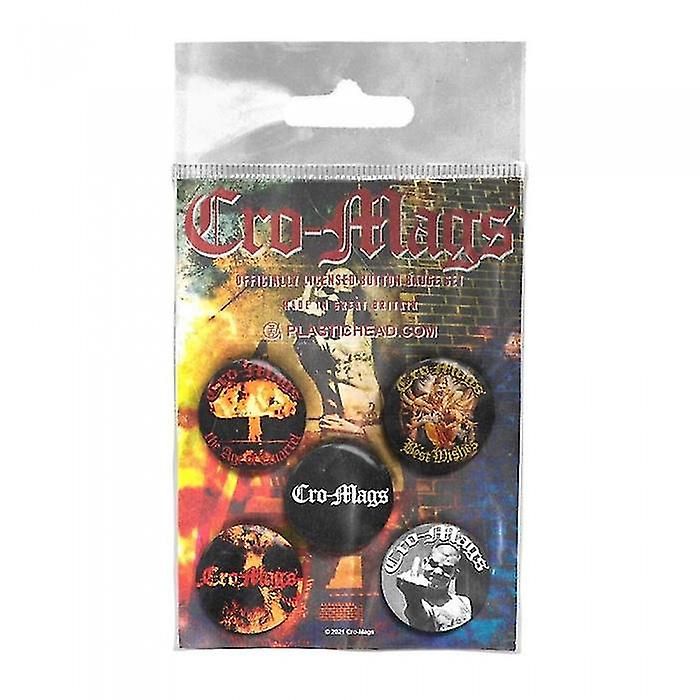 Cro-Mags Badge Set (Pack of 5)