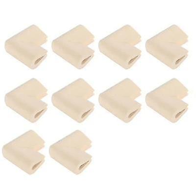 Beige Baby Safety Guards U Shape Glass Table Corner Protector