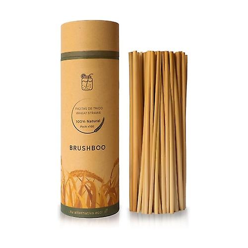 Pack 100 Wheat Straws 1 unit