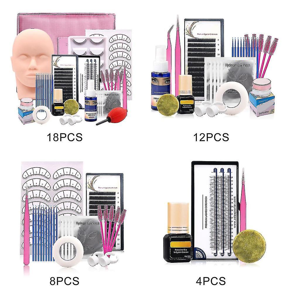 70-day Self-grafting Eyelashes Set Beginner Eyelash Extension Practice Set