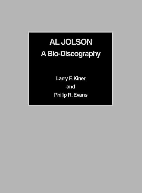 Al Jolson by Philip R. Evans Paperback Book