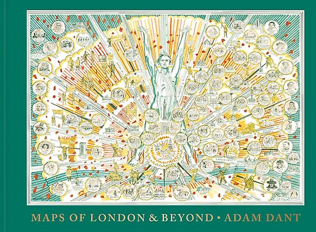 Maps Of London And Beyond by The Gentle Author Hardback Book
