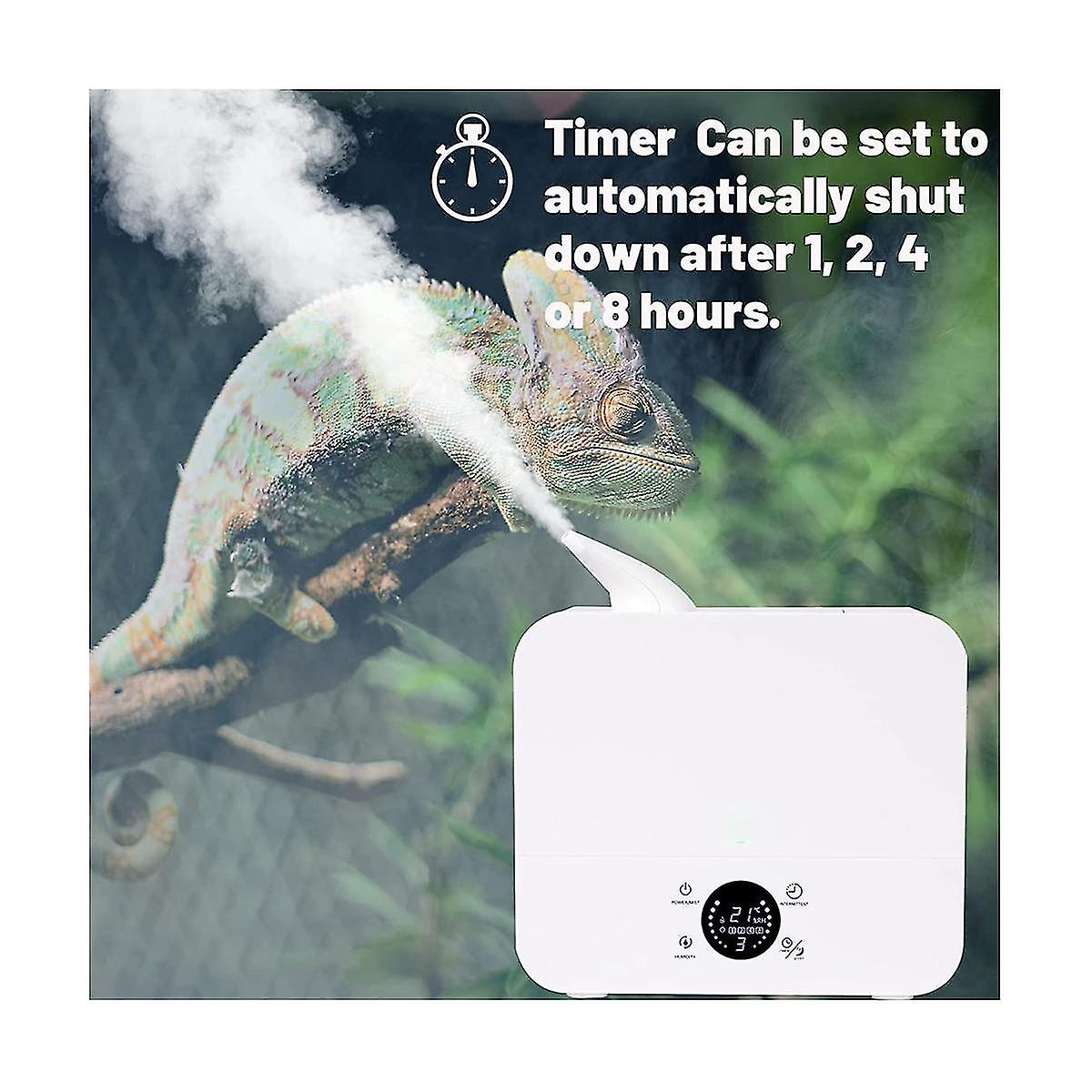 Reptile Humidifier Fogger Wall Mount Desktop Herps Fog Machine Us Plug