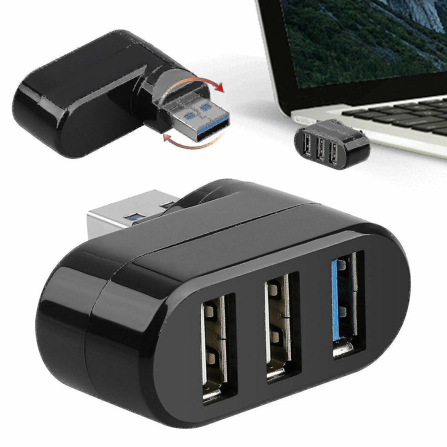 Divisor multiconector USB 3.0 de 3 puertos