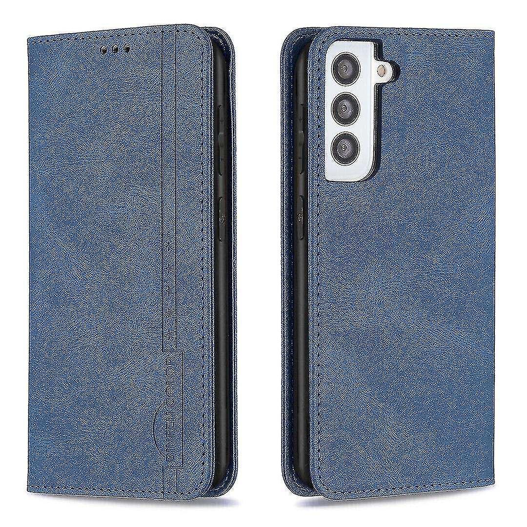 Compatible Samsung Galaxy S21 Case Wallet Magnetic Closure Foldable Protective Anti-theft Brush Cove