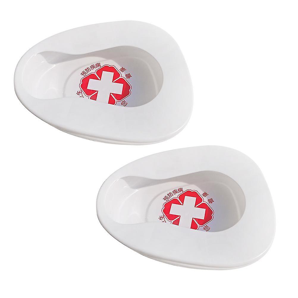 2 adet Plastik Sürgü Taşınabilir Sürgü Kapaklı Tıbbi Ayaklı Tava Fisyon Sürgü Kalınlaştırıcı Plastik 