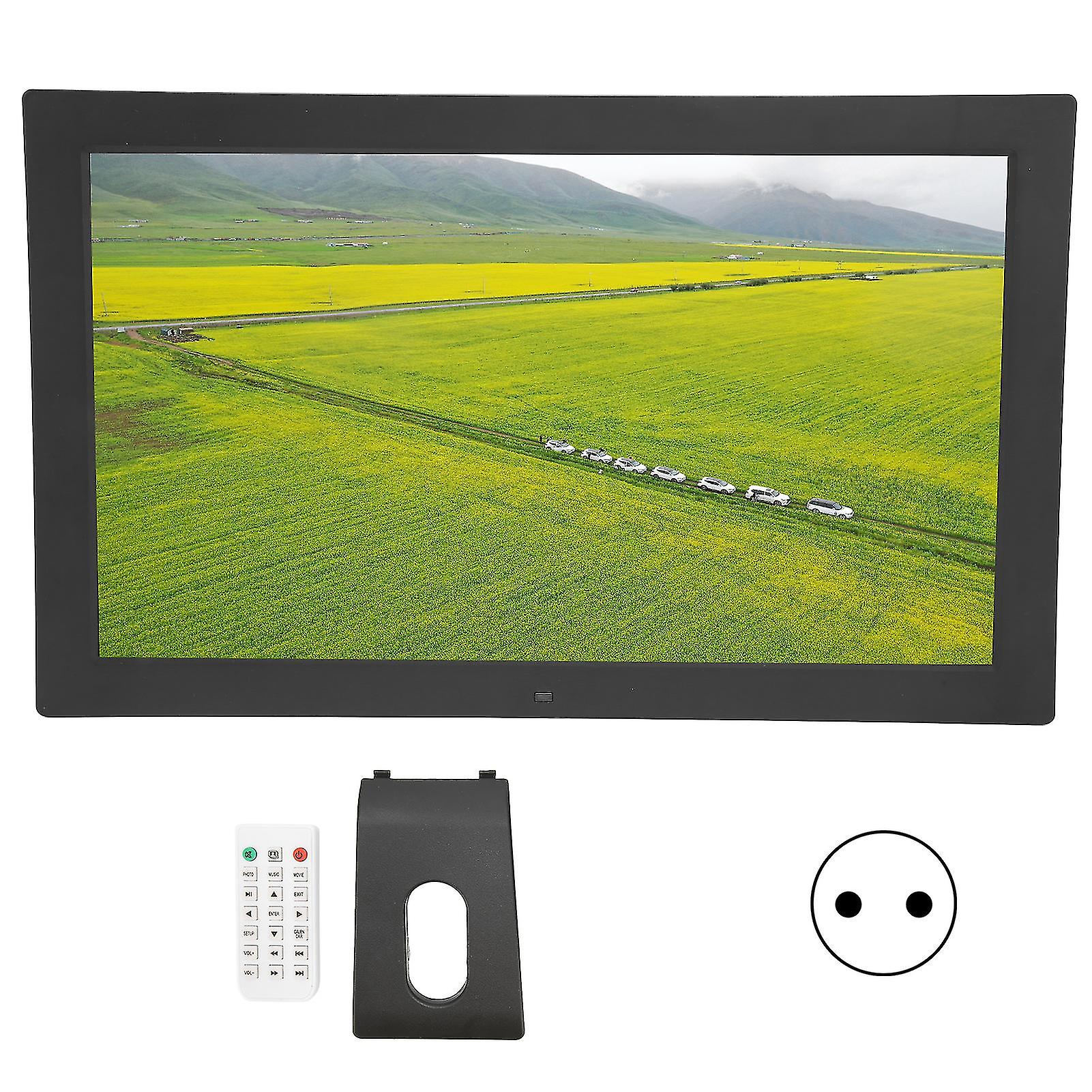 18.5" Wall-Mountable Digital Photo Frame - 1366x768 HD, Remote Control, EU Plug
