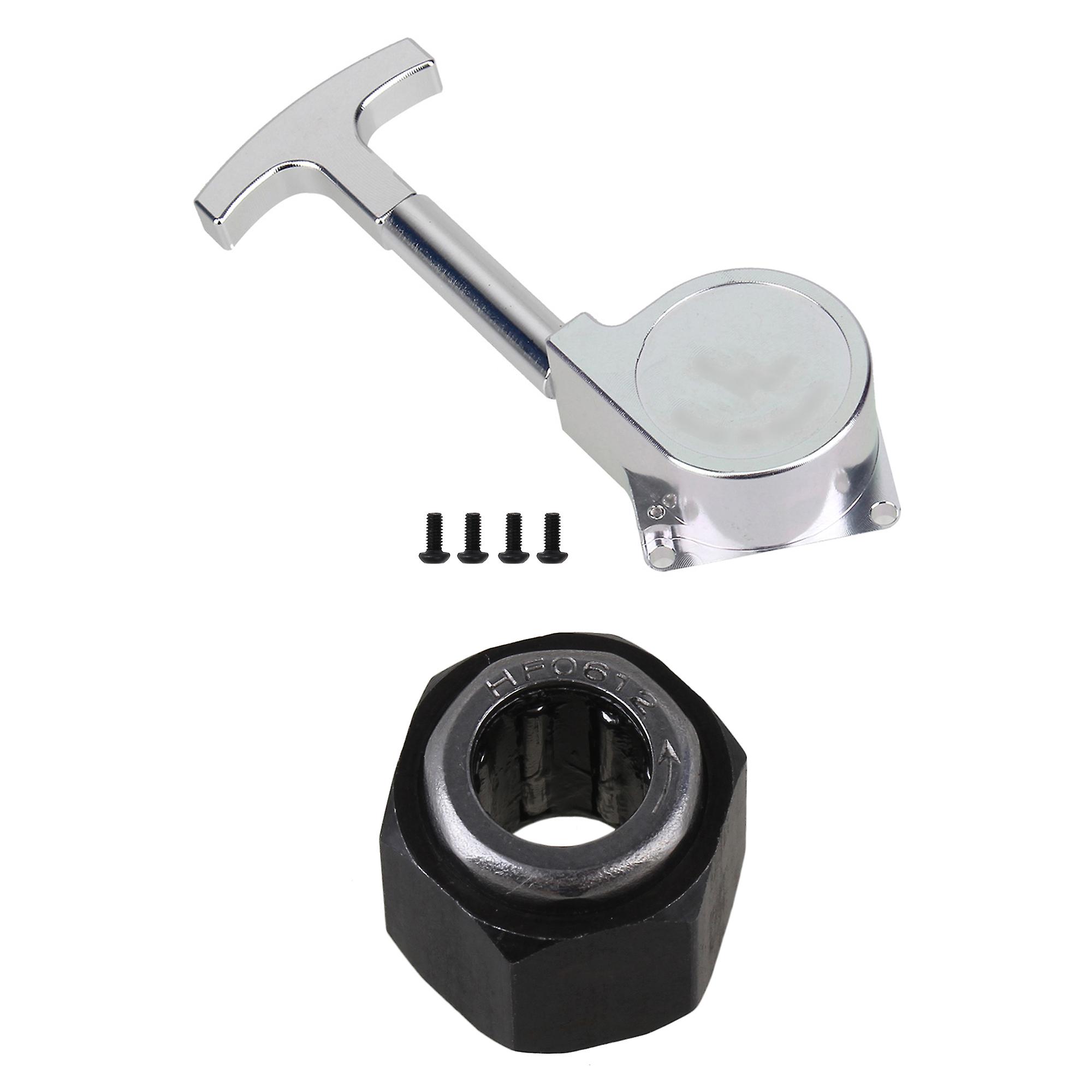 RC Silver Pull Starter & Hex One Way Bearing Replacement for HSP 1:10