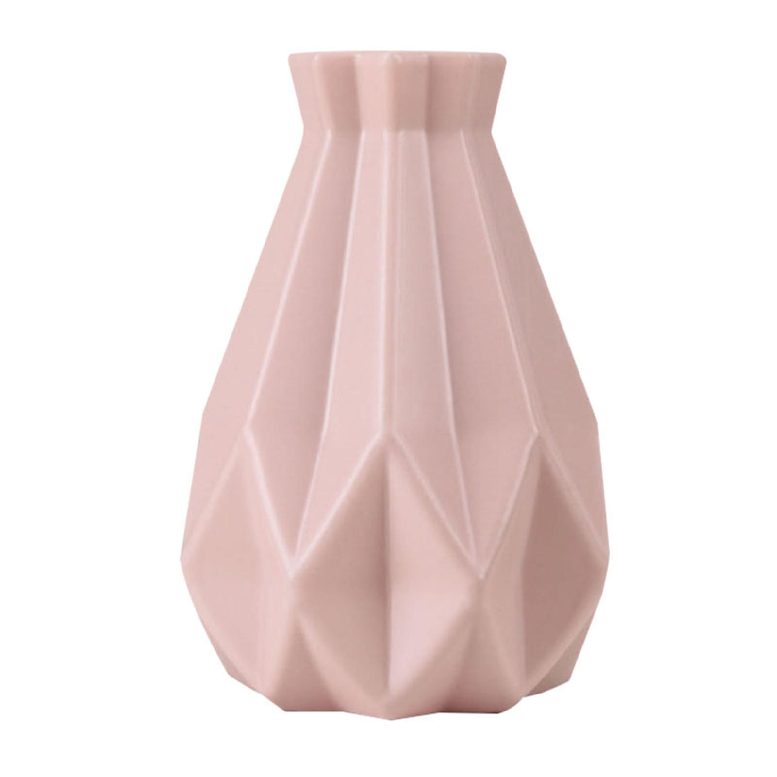 Modern Simple Vase Unbreakable Multipurpose Planter Creative Desktop Ornament for Home Living Room Office