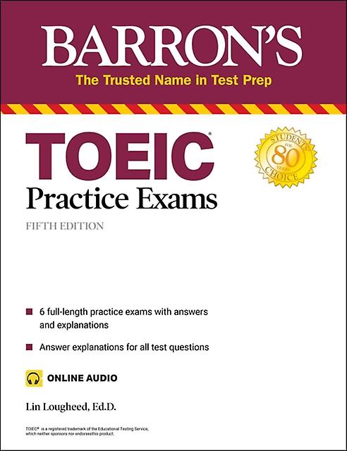 Toeic Practice Exams With Online Audio - Lin Lougheed - Paperback - English Book - Reference works