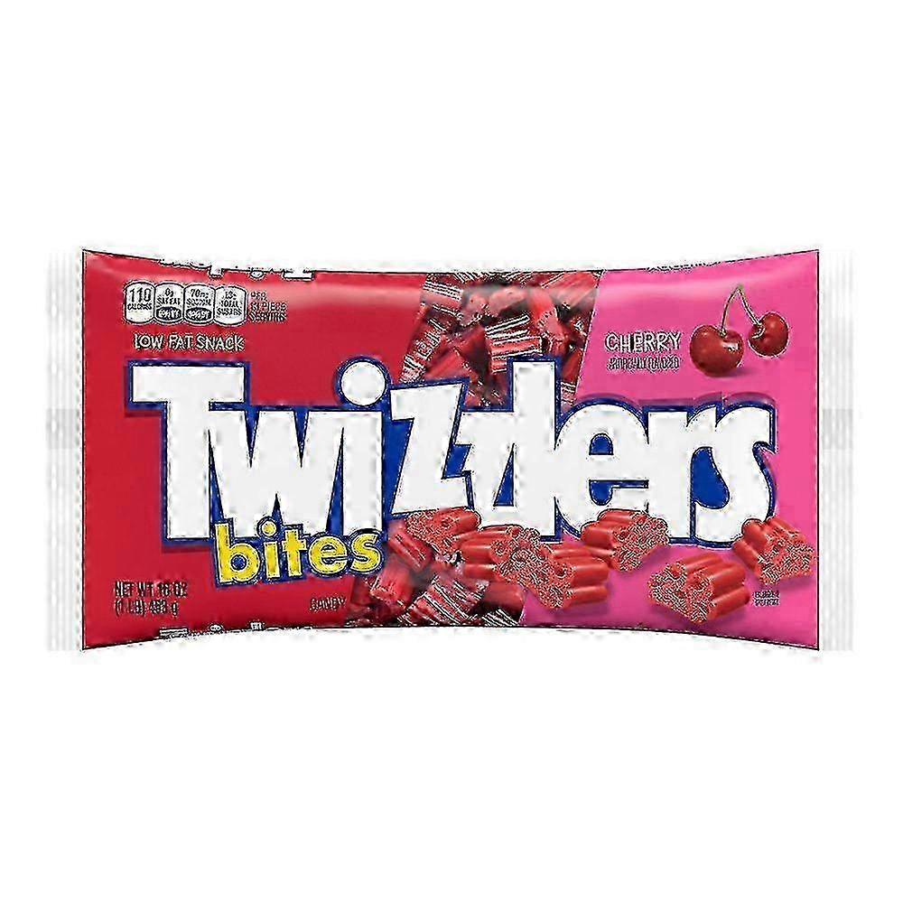 Twizzlers Bites Chewy Candy Bag, Cherry Flavored, 16 Oz