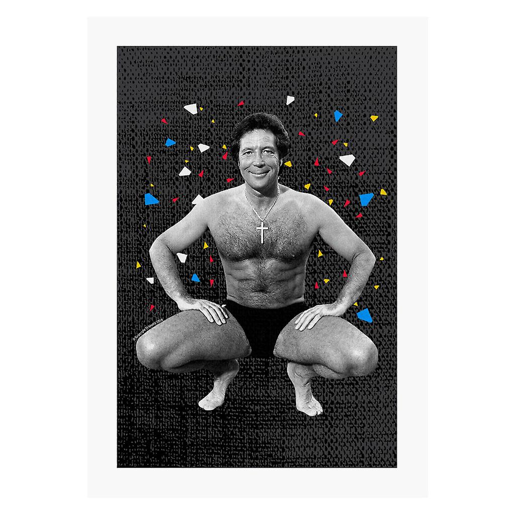 TV Times Tom Jones 1987 A4 Print