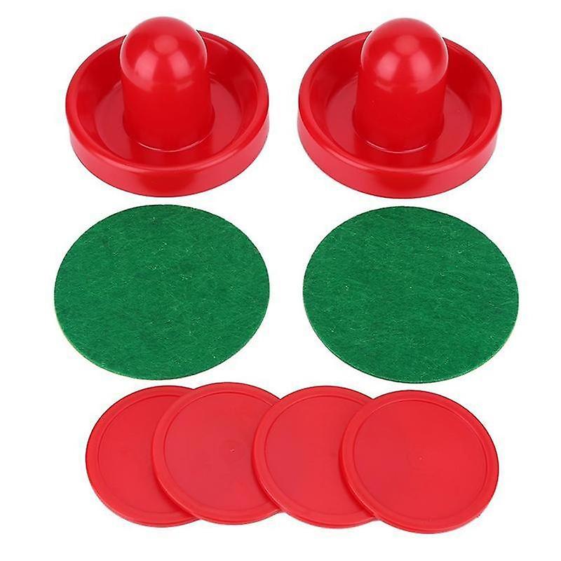 Red (A)$ Air Hockey Accessories 76mm Ball Hitter Table Hockey Accessories Ball Pusher Set