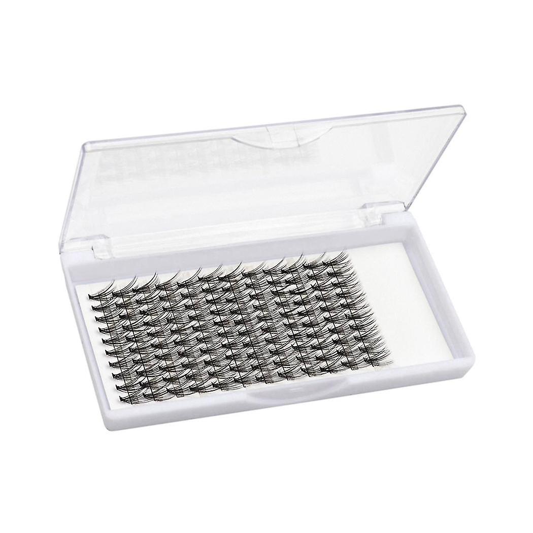 120-pack Diy Cluster Lash Fluffy Segmented Single Lash Extension Bundle Soft Volumizing Makeup Tool
