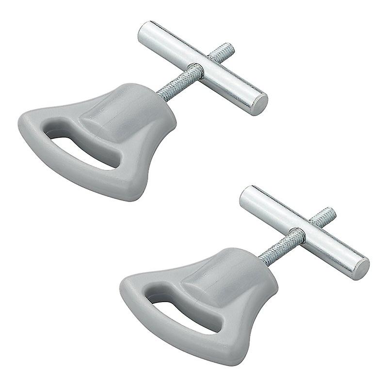 Awning rail stopper with plastic button 5-6mm - set of 2 pieces