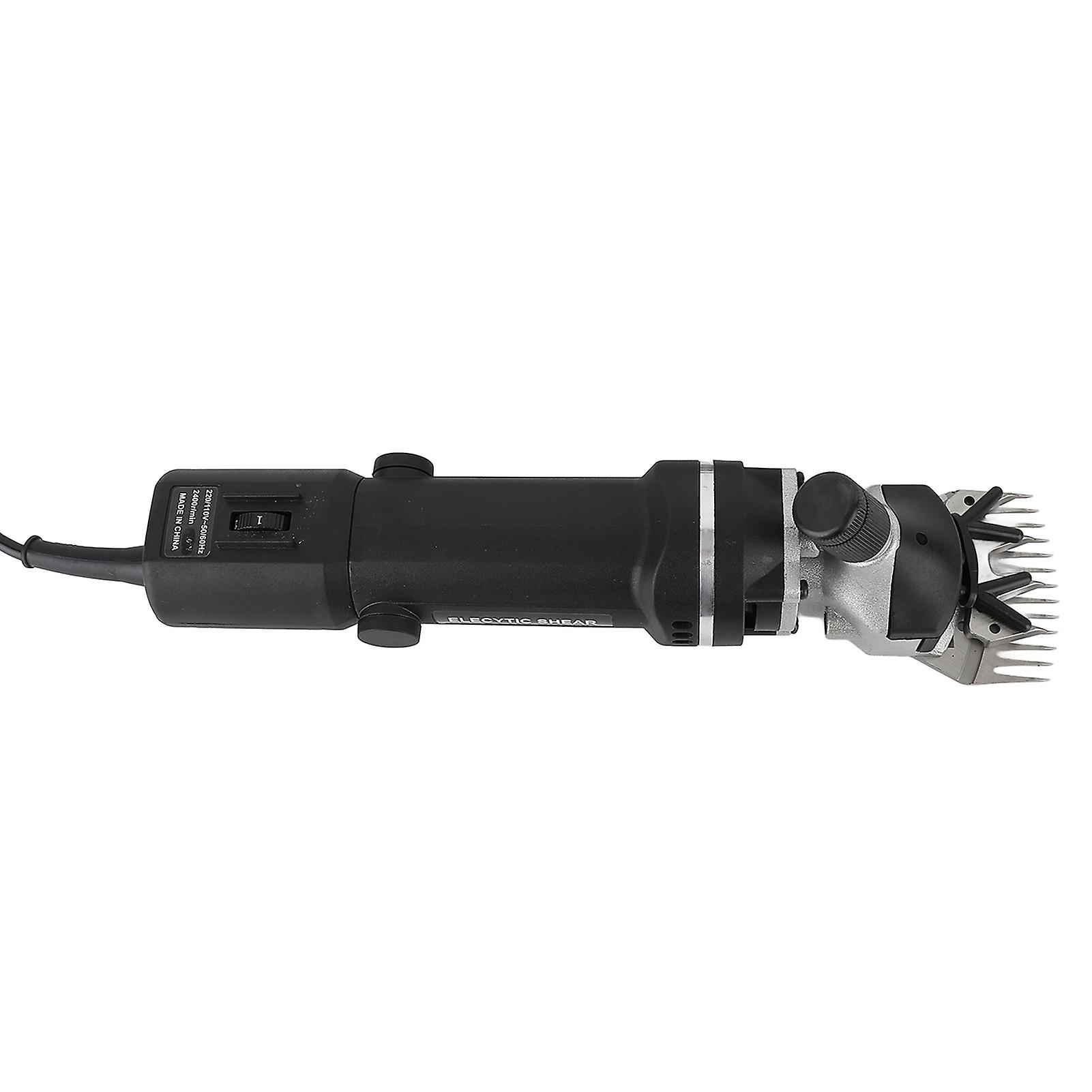 Electric Sheep Shears 320W High Power 2400rpm Labor Saving Animal Grooming Clipper for Farm EU Plug 220V