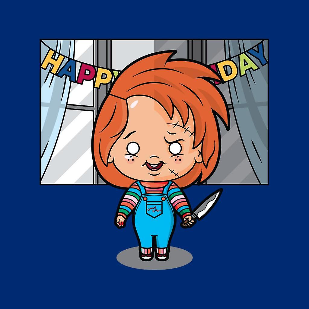 Chucky Happy Birthday Kawaii Men&rsquo;s T-Shirt | Fruugo UK