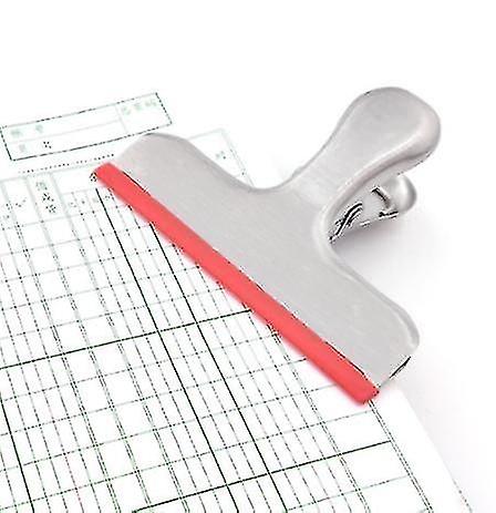 3-pack Of Grocery Bag Clips, Folders, Covered With Silicone red