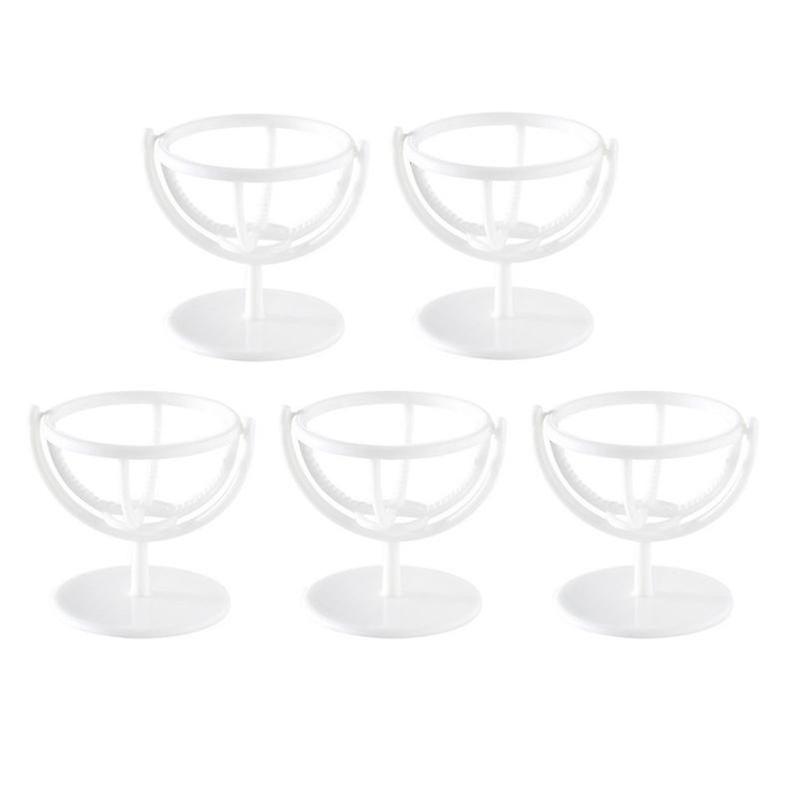 5pcs Powder Puff Stand Holder