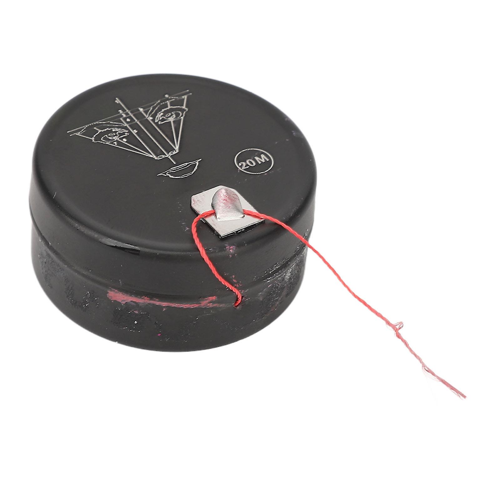 20m Eyebrow Mapping String Pre Inked Brow Mapping String for Permanent Makeup Microblading Pink 