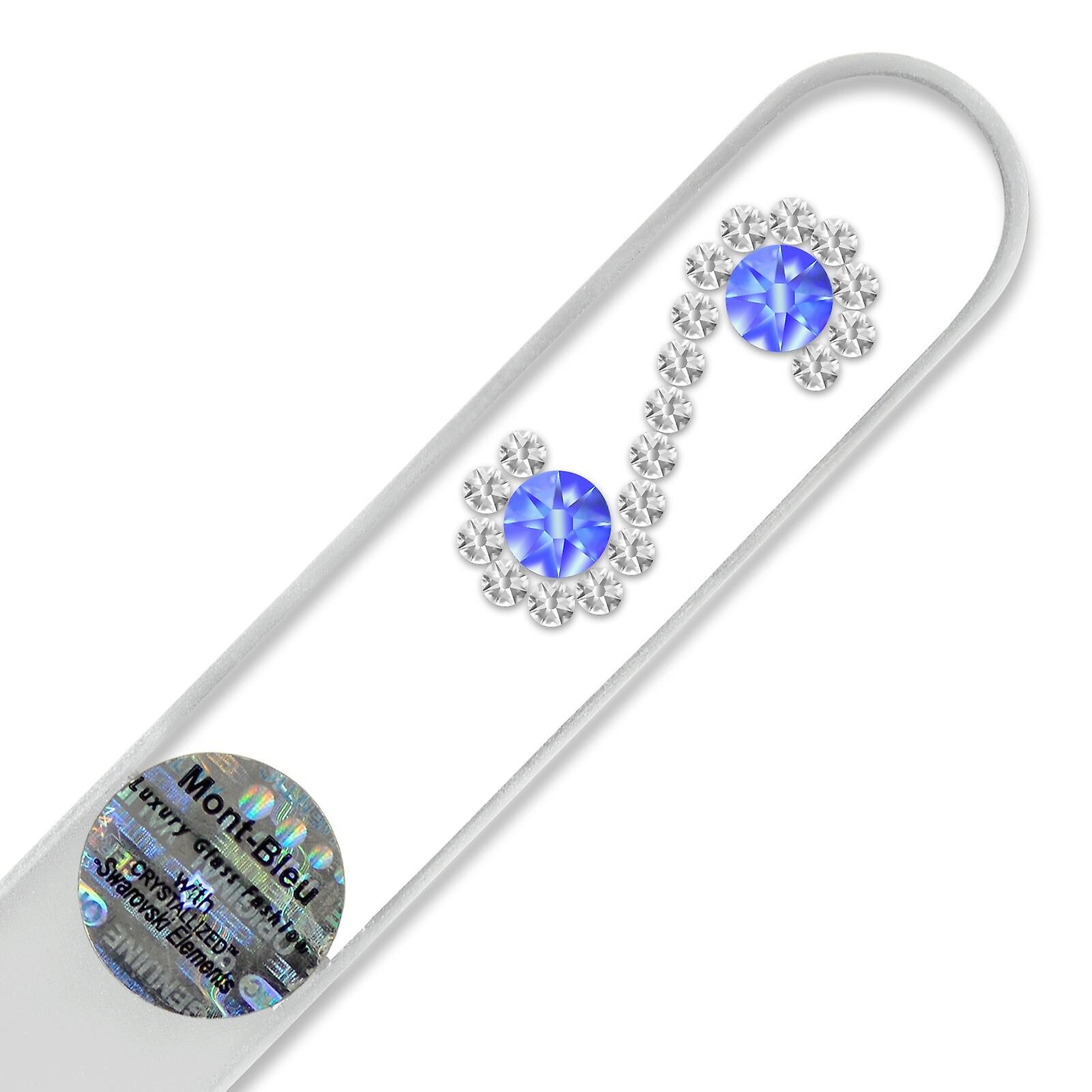 モンブルー インフィニティ クリスタル ネイルファイル LE-14 - サファイア - クリスタル