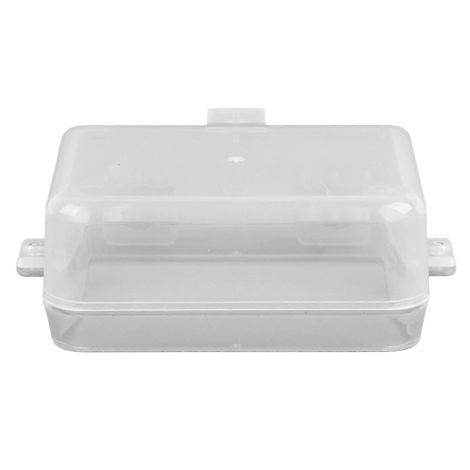 Reptile Feeder Cup Prevent Escape Reptile Feeding Dish with Suction Cup for Lizard Snake Gecko Transparent L