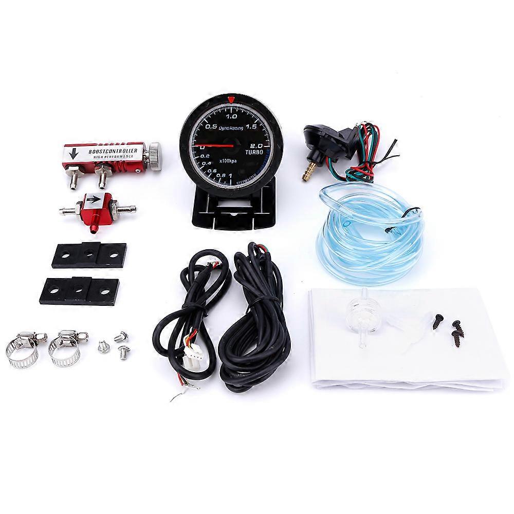 Contrôleur De Boost Turbo Manuel - Réglable 1-30 PSI, Alliage Aluminium - Pour Augmentation Pression Turbo Véhicule