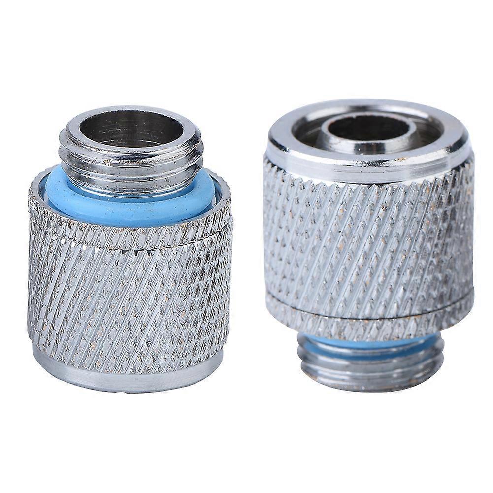 2PCS G1/4 2 Points Soft Tube Compression Fitting Watercooling for Computer Water Cooling System