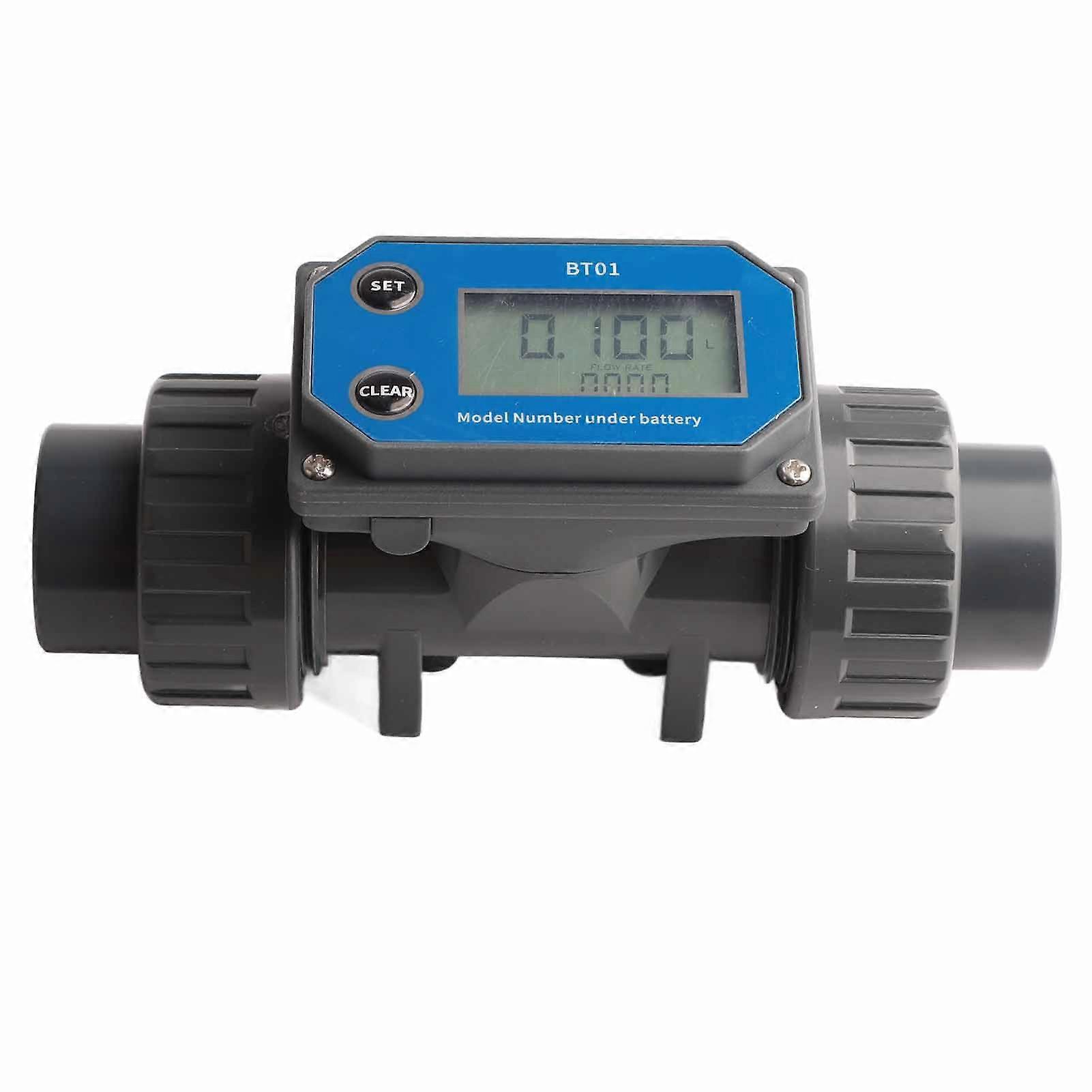 Digital Display Flowmeter High Accuracy Sensitive Response Water Flow Sensor Meter for Farmland Irrigation