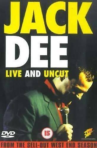 Jack Dee Live and Uncut DVD (2001) Jack Dee cert 15 - Region 2