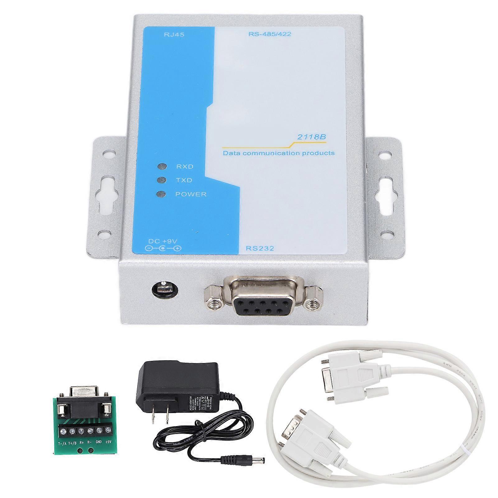 Datenkonverter realisieren serielle transparente Übertragung RS232 zu RS422 / RS485 Ethernet-Adapter für die Datenkonvertierung
