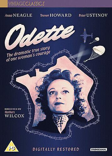 Odette DVD (2019) Anna Neagle Wilcox (DIR) cert PG - Region 2