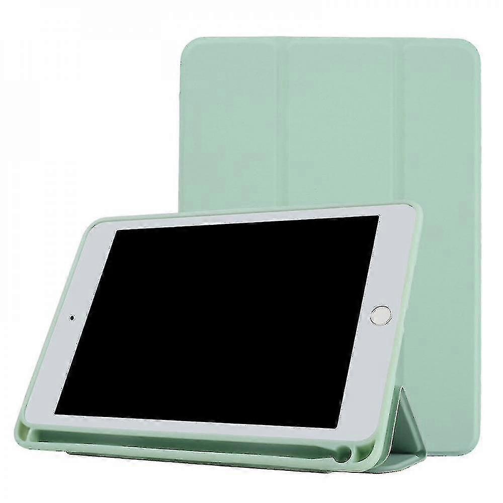 Ipad Pro 10.5 Case With Pencil Holder, Protective Cover With Soft Tpu(Green)