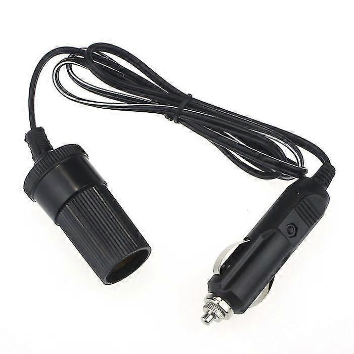 High quality12v 10a Car Accessory Cigarette Lighter Socket Extension Cord Cable 2m Car Interior Car Accessory Cigarette Lighter Socket Exten