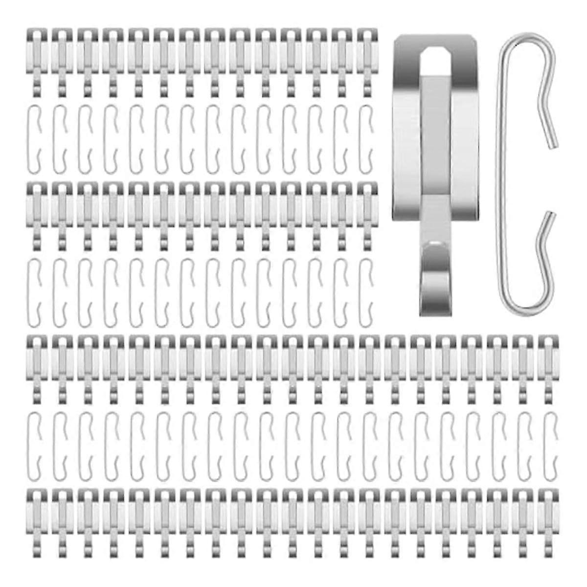 192Pcs Heat Cable Roof Clips Cable Clips and Spacers Kit Cable Wire Clips Gutter Clips Outdoor Cabl
