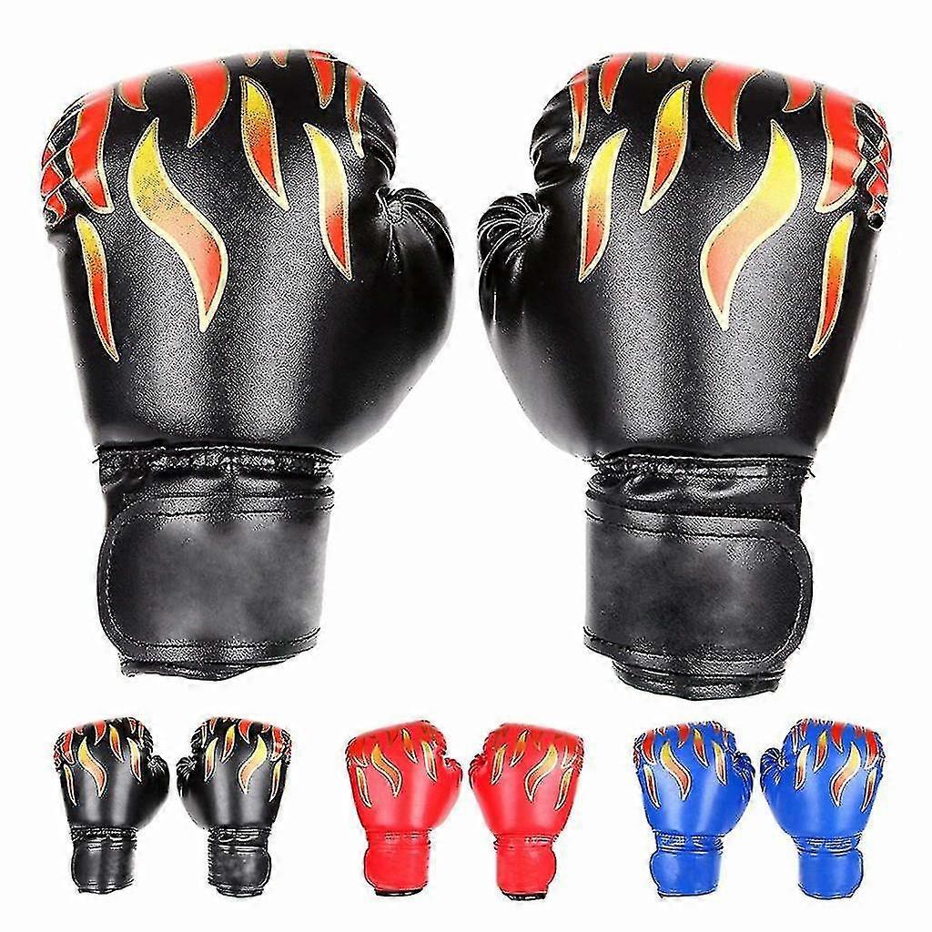 Children'S Boxing Gloves, Kickboxing Gloves With Velcro Small Boxing Gloves