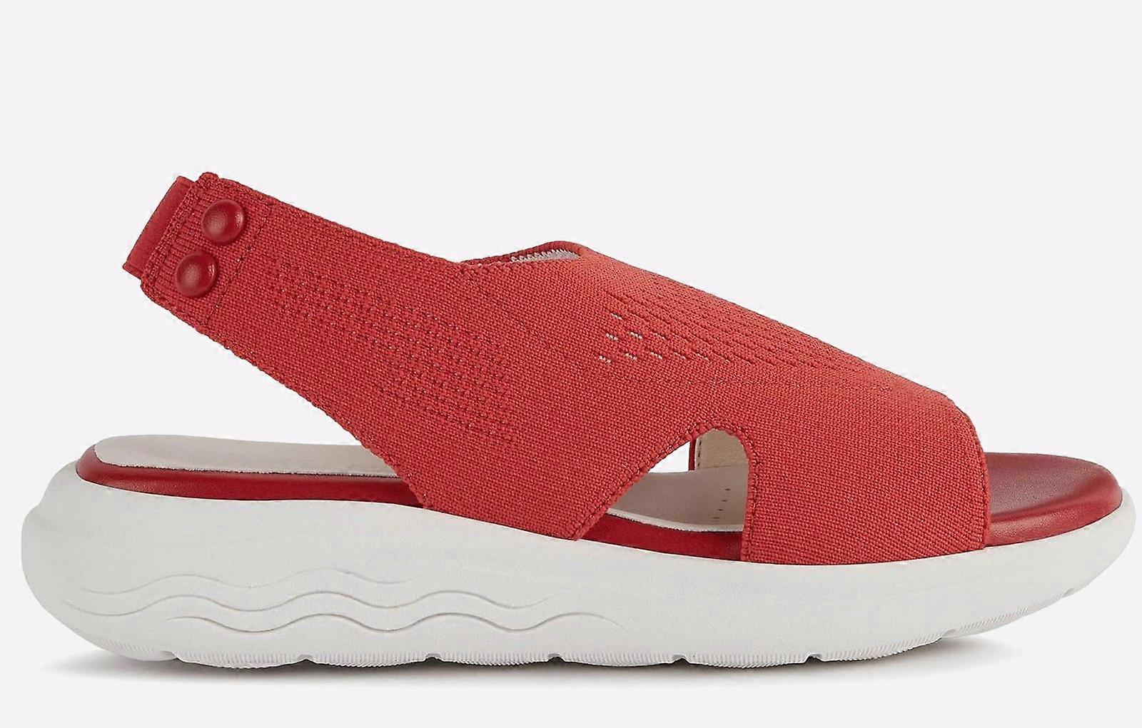 Geox Spherica Sandals Red