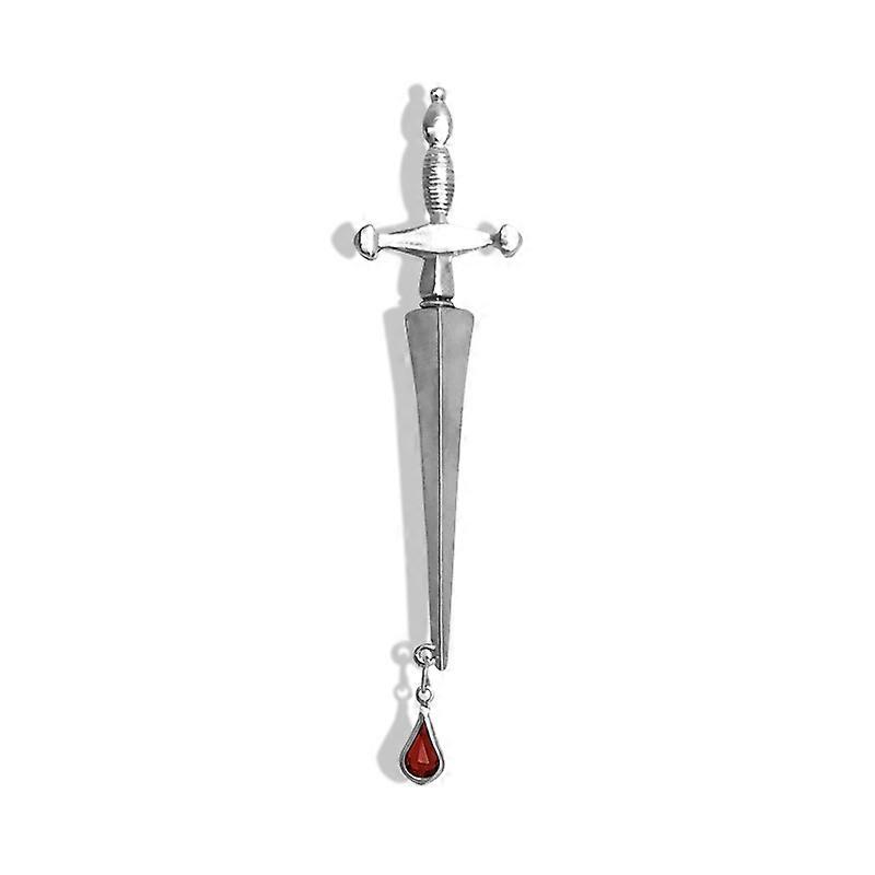 Dagger stud earrings
